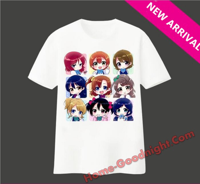 New Nico Yazawa-love live Mens Anime T-shirts